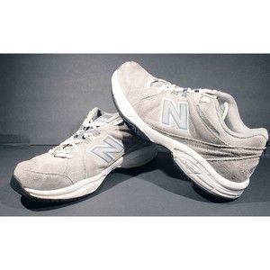Men's New Balance MX608V3M Training Shoes Sneakers Gray Suede Size 9